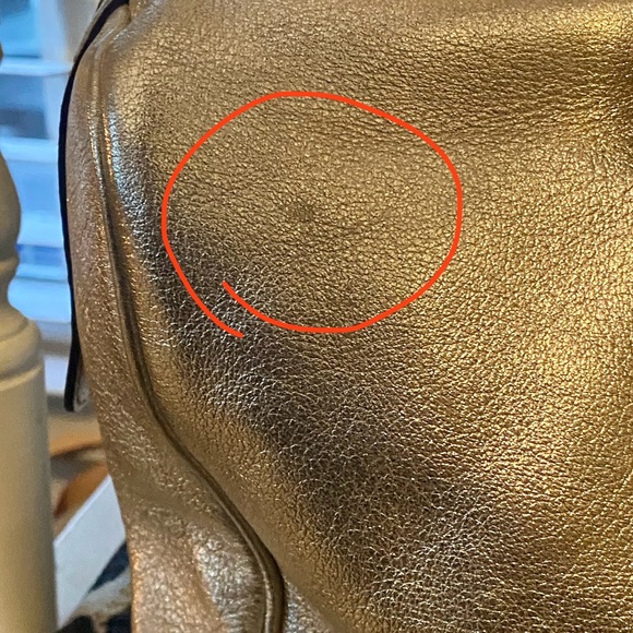 GUCCI Gold Leather Britt Boston Bag - Picture 17 of 17